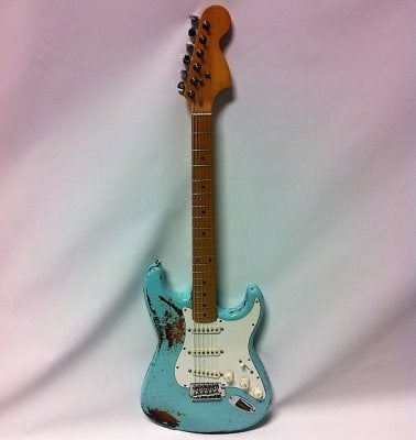 ☆Custom Heavy Relic Stratocaster☆SQUIER★ Fender Custom Shop 1961 Stratocaster Heavy Relic Aged Ocean