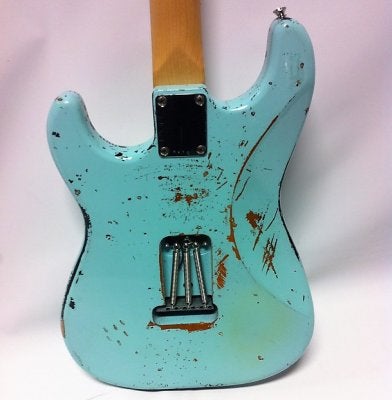 ☆Custom Heavy Relic Stratocaster☆SQUIER★ Fender Custom Shop 1961 Stratocaster Heavy Relic Aged Ocean